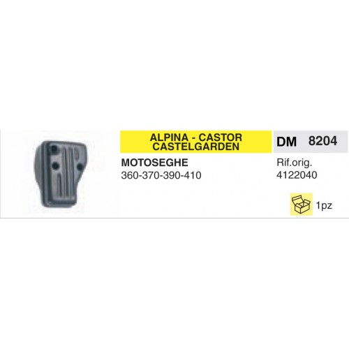 Marmitta Motoseghe Alpina Castor Castelgarden 360-370-390-410