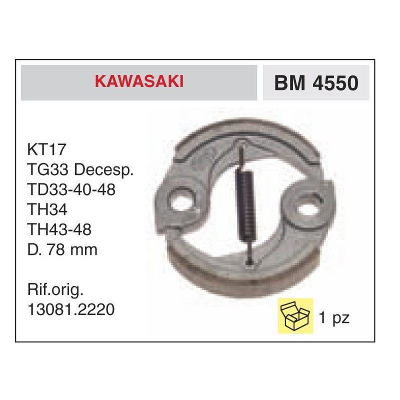 Frizione Decespugliatori Kawasaki KT17 TG33 TD33-40-48 TH34 TH43-48