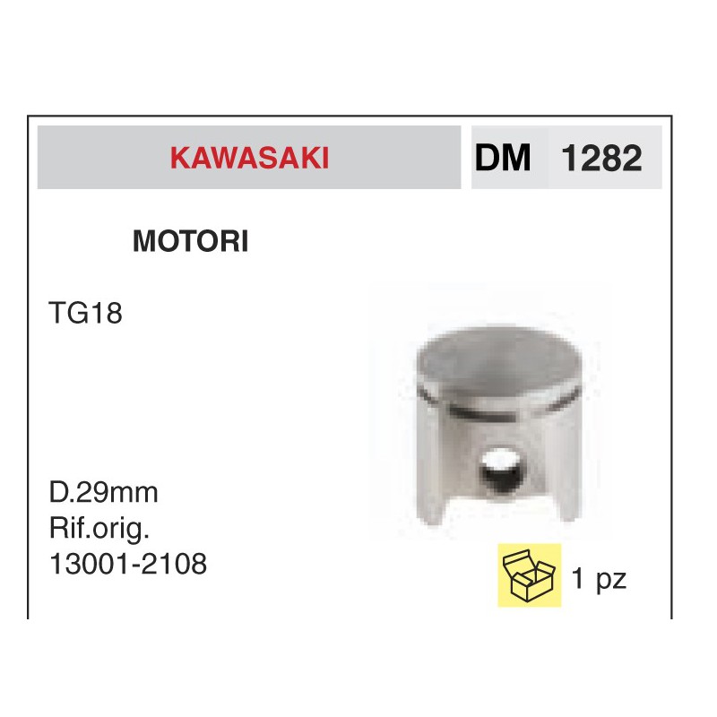 Pistone e Segmenti Motori Kawasaki TG18