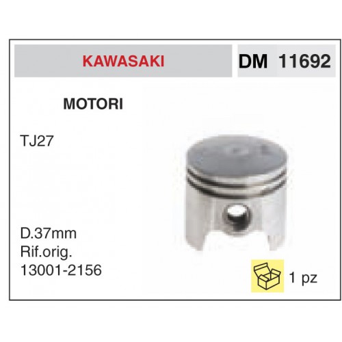 Pistone e Segmenti Motori Kawasaki TJ27