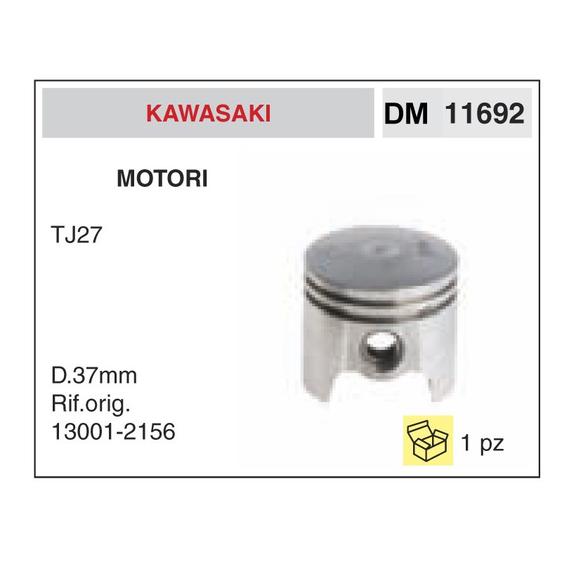 Pistone e Segmenti Motori Kawasaki TJ27