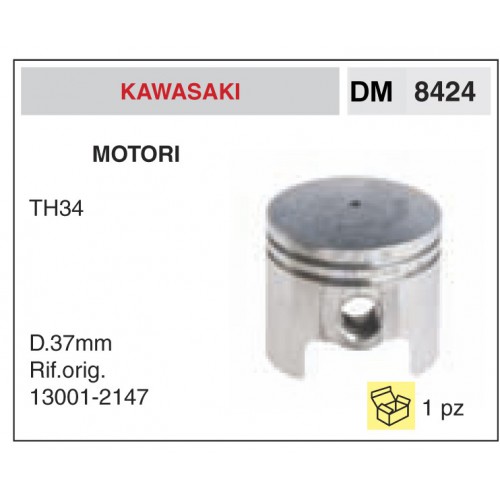 Pistone e Segmenti Motori Kawasaki TH34