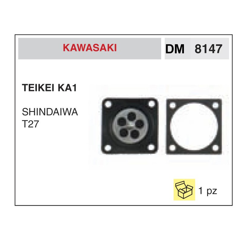 Kit Membrana Carburatore Kawasaki TEIKEI KA1 SHINDAIWA T27