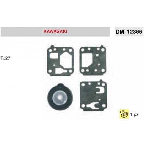 Kit Membrana Carburatore Motosega Kawasaki TJ27
