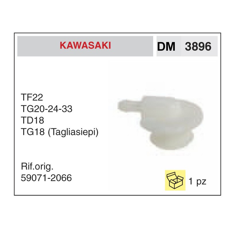 Raccordo Serbatoio Kawasaki Tagliasiepi TF22 TG20-24-33 TD18 TG18