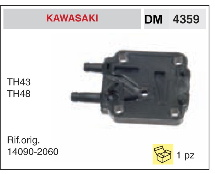 Carburatore a membrana KAWASAKI motosega TH48 