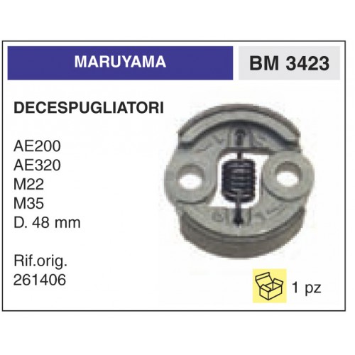 Frizione Decespugliatori MARUYAMA AE200 AE320 M22 M35 D. 48 mm