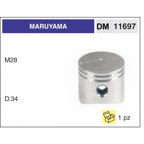 Pistone e Segmenti Maruyama M28 D.34