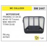 Filtro Aria Motoseghe McCulloch PROMAC 51-54-55 60-61-72 T.nuovo MAC 960-970 TIT