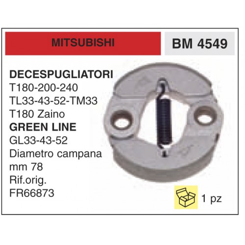 Frizione Decespugliatori Mitsubishi T180-200-240 TL33-43-52-TM33 T180 T180-200-2
