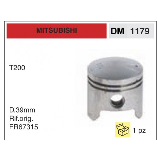 Pistone e Segmenti Mitsubishi T200