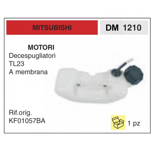 Serbatoio Benzina Mitsubishi Motori Decespugliatori TL23 A membrana