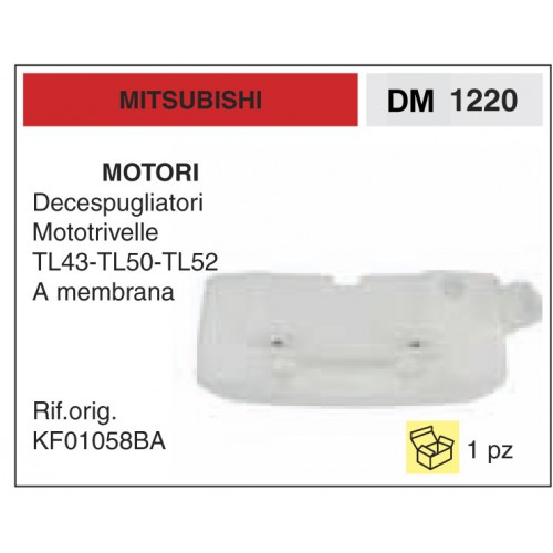 Serbatoio Benzina Mitsubishi Motori Decespugliatori Mototrivelle TL43 TL50 TL52