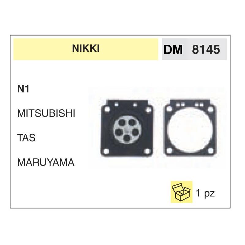 Kit Membrana Carburatore Nikki N1 MITSUBISHI TAS MARUYAMA