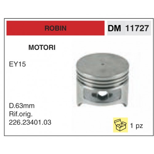 Pistone e Segmenti Motori Robin EY15