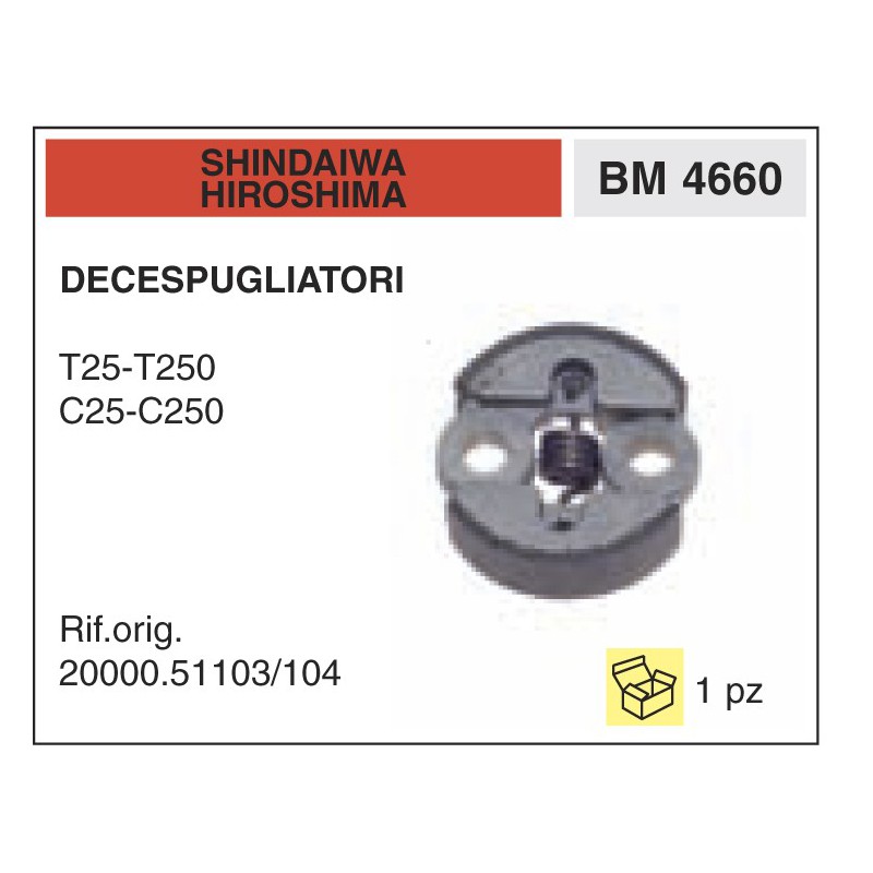 Frizione Decespugliatori SHINDAIWA HIROSHIMA T25-T250 C25-C250