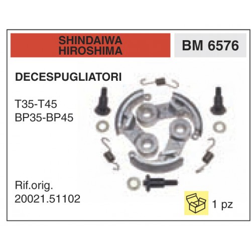 Frizione Decespugliatori SHINDAIWA HIROSHIMA T35-T45 BP35-BP45