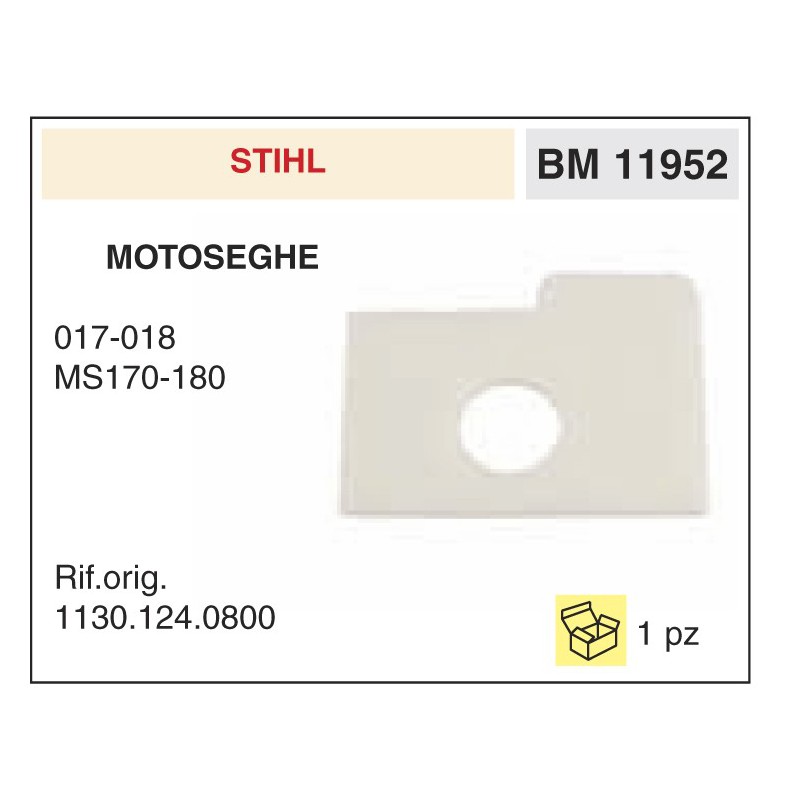 Filtro Aria Motoseghe Stihl 017-018 MS170-180