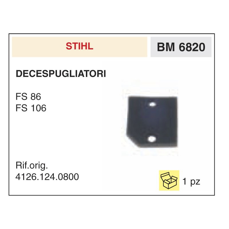 Filtro Aria Decespugliatori Stihl FS 86 FS 106