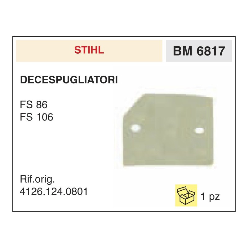 Filtro Aria Decespugliatori Stihl FS 86 FS 106 2
