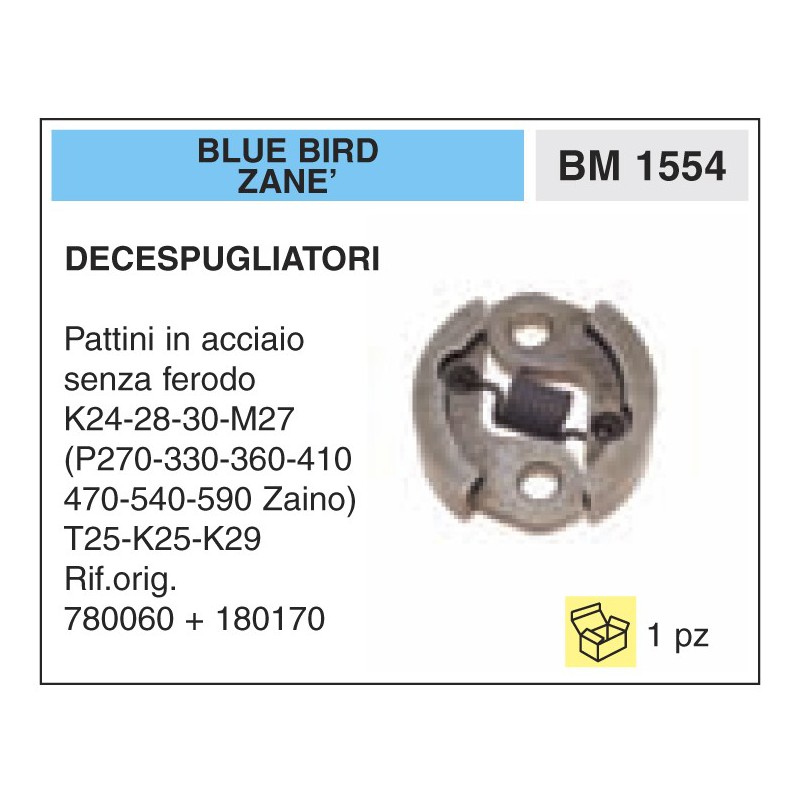 Frizione Decespugliatori BLUE BIRD ZANE' K24-28-30-M27 P270-330-360-410 470-540