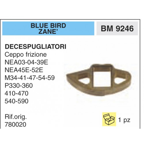 Frizione Decespugliatori BLUE BIRD ZANE&#039; Ceppo frizione NEA03-04-39E NEA45E-52E