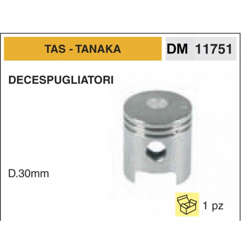 Pistone e Segmenti Decespugliatori Tas Tanaka D.30mm