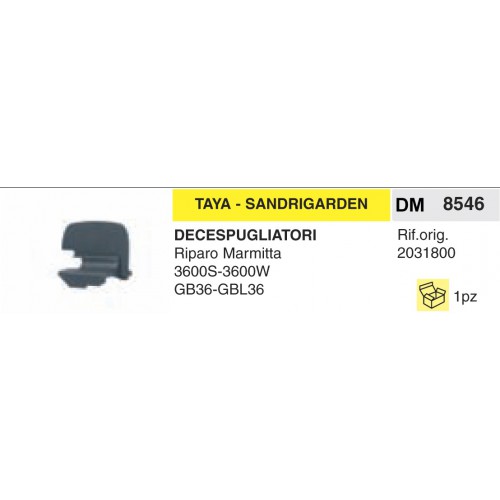 Marmitta Decespugliatori Taia Sandrigarden Riparo Marmitta 3600S-3600W GB36-GBL3