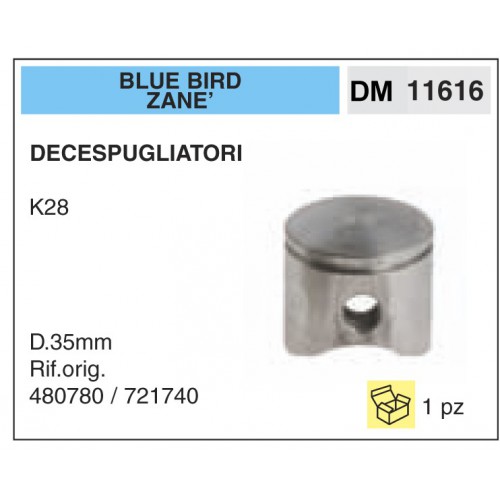 Pistone e Segmenti Blue Bird Zan_ K28