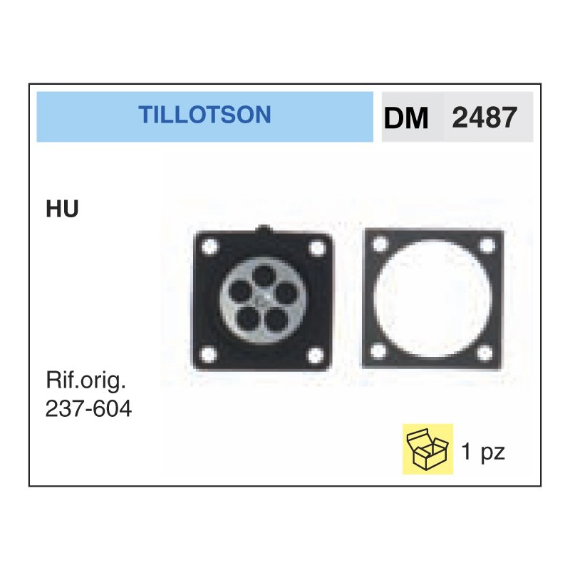 Kit Membrana Carburatore Tillotson HU