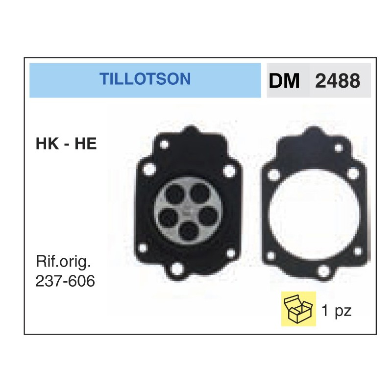 Kit Membrana Carburatore Tillotson HK - HE