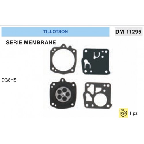 Kit Membrana Carburatore Motosega Tillotson DG8HS