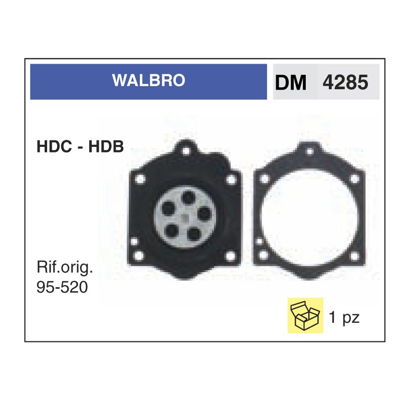Kit Membrana Carburatore Walbro HDC - HDB