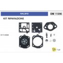 Kit Membrana Riparazione Carburatore Motosega Walbro K11-HDA