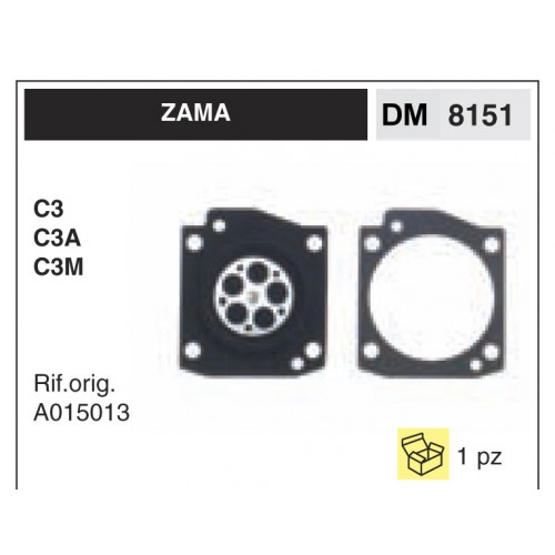 Kit Membrana Carburatore Zama C3 C3A C3M