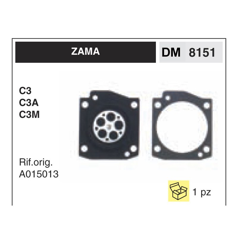 Kit Membrana Carburatore Zama C3 C3A C3M