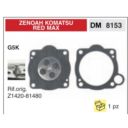 Kit Membrana Carburatore Zenoah Komatsu Red Max G5K