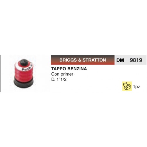 Tappo Benzina E Olio Briggs &amp; Stratton Con primer D. 1ö1/2