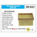 Filtro Aria Motoseghe DOLMAR SACHS MAKITA PC6212-6214 PC6412-6414 DPC6200-6201
