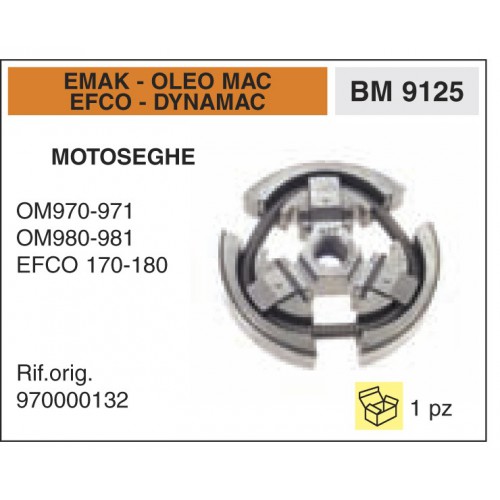 Frizione Motoseghe EMAK OLEO MAC EFCO DYNAMA OM970-971 OM980-981 EFCO 170-180