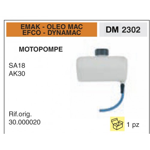 Serbatoio Benzina Emak Oleo Mac Efco Dynamac Motopompe SA18 AK30