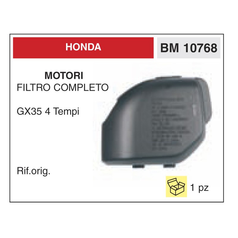 Filtro Aria Completo Honda GX35 4 Tempi