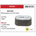 Filtro Aria Motori Honda Motozappe 410-510-560 GX160 F660