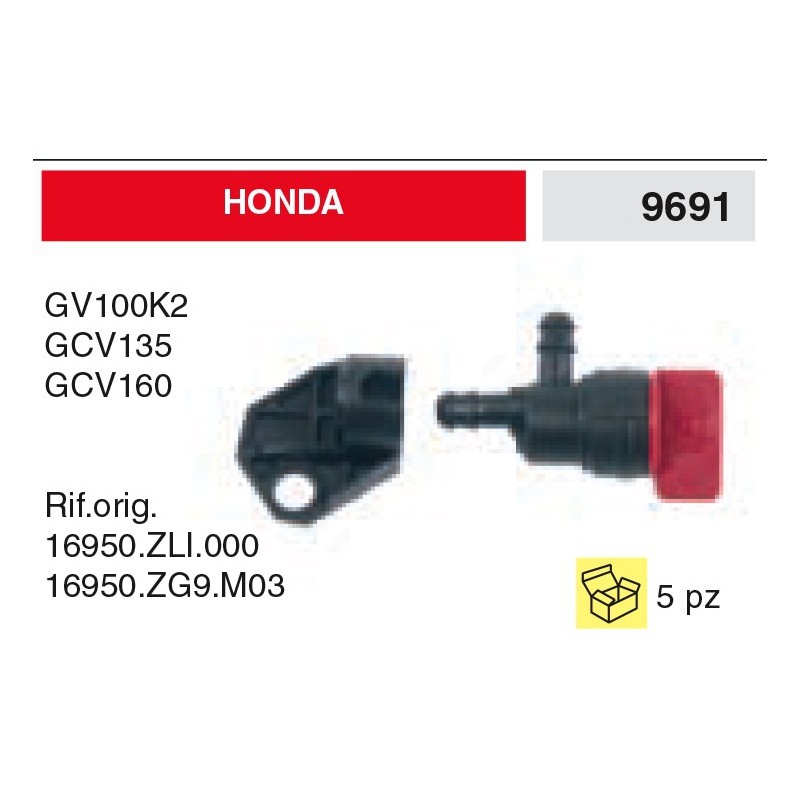 Rubinetto Benzina Honda GV100K2 GCV135 GCV160