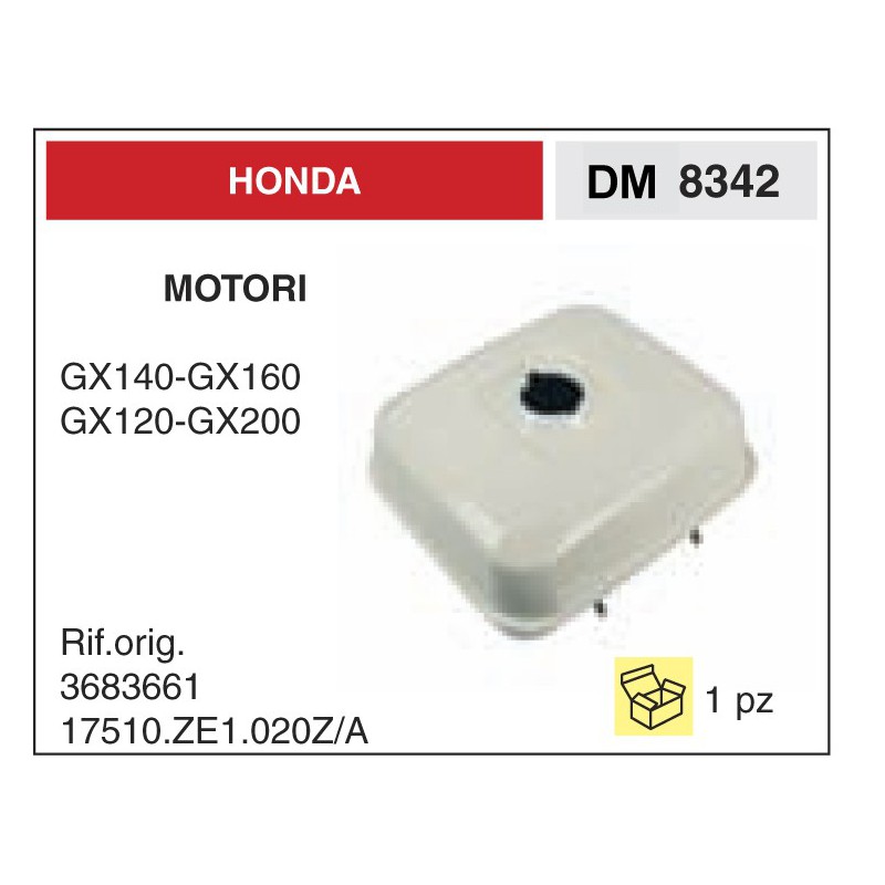 Serbatoio Benzina Honda Motori GX140 GX160 GX120 GX200